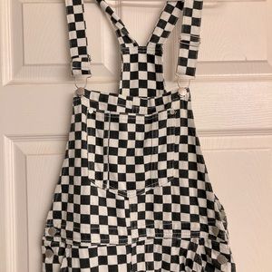 UNIF checkered apex overalls